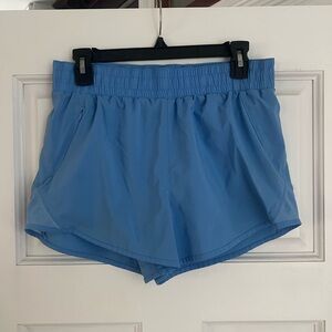all in motion Sky Blue Women's Athletic Shorts with Elastic Waistband